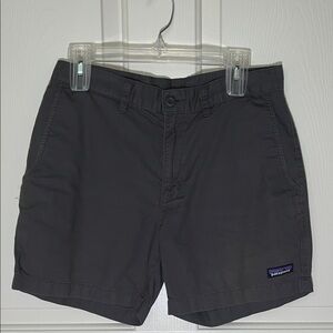 Patagonia Men's Dark Gray Flat Front Shorts 30